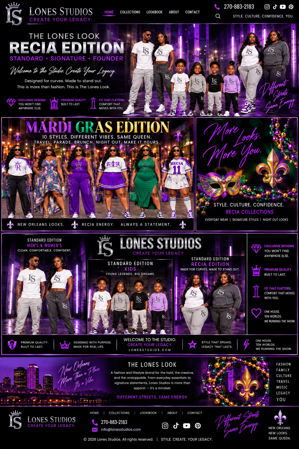 The Lones Look Recia Edition collection catalog